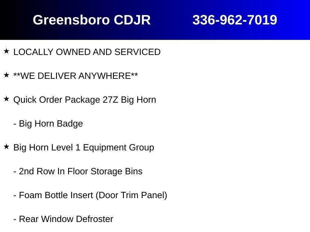 used 2021 Ram 1500 car, priced at $27,500