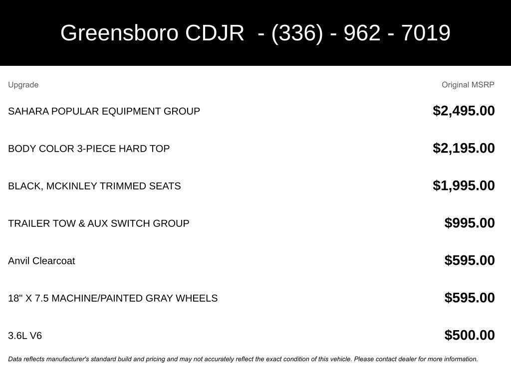 new 2026 Jeep Wrangler car, priced at $53,851