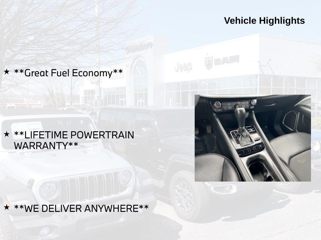 used 2024 Jeep Compass car, priced at $17,500