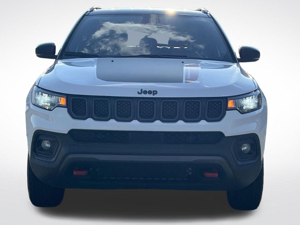 used 2023 Jeep Compass car, priced at $17,500