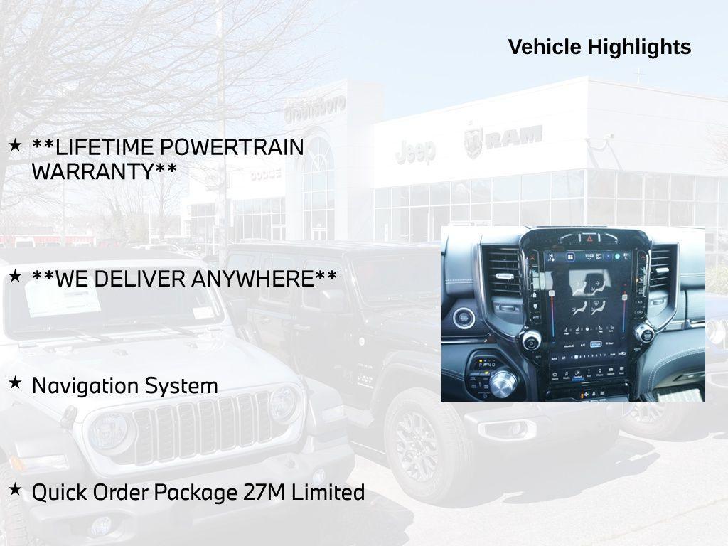 used 2024 Ram 1500 car, priced at $48,500