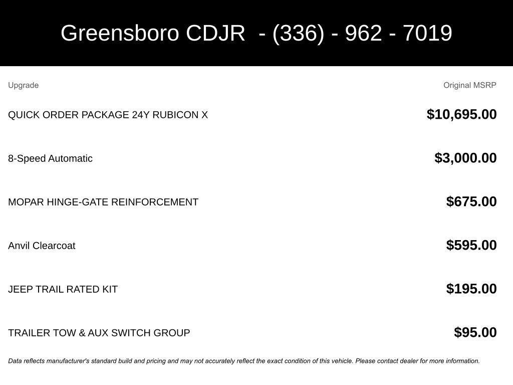 new 2026 Jeep Wrangler car, priced at $61,125