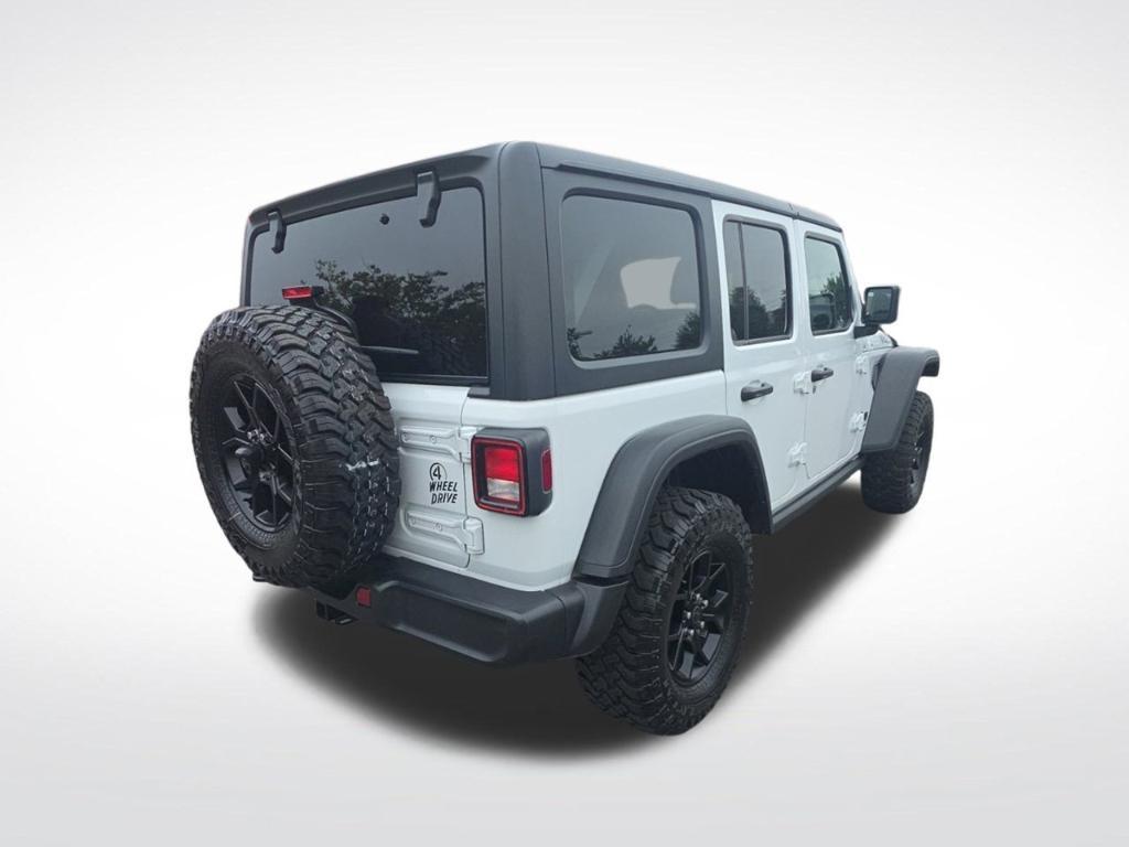 used 2025 Jeep Wrangler car, priced at $27,136