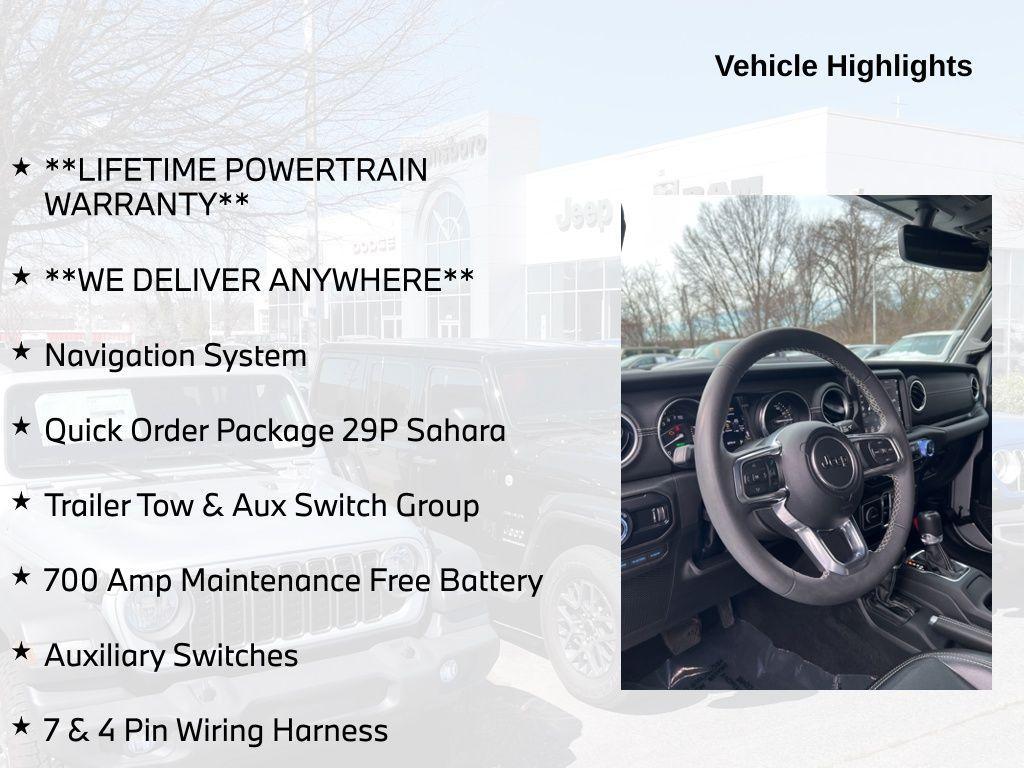 used 2023 Jeep Wrangler 4xe car, priced at $26,500