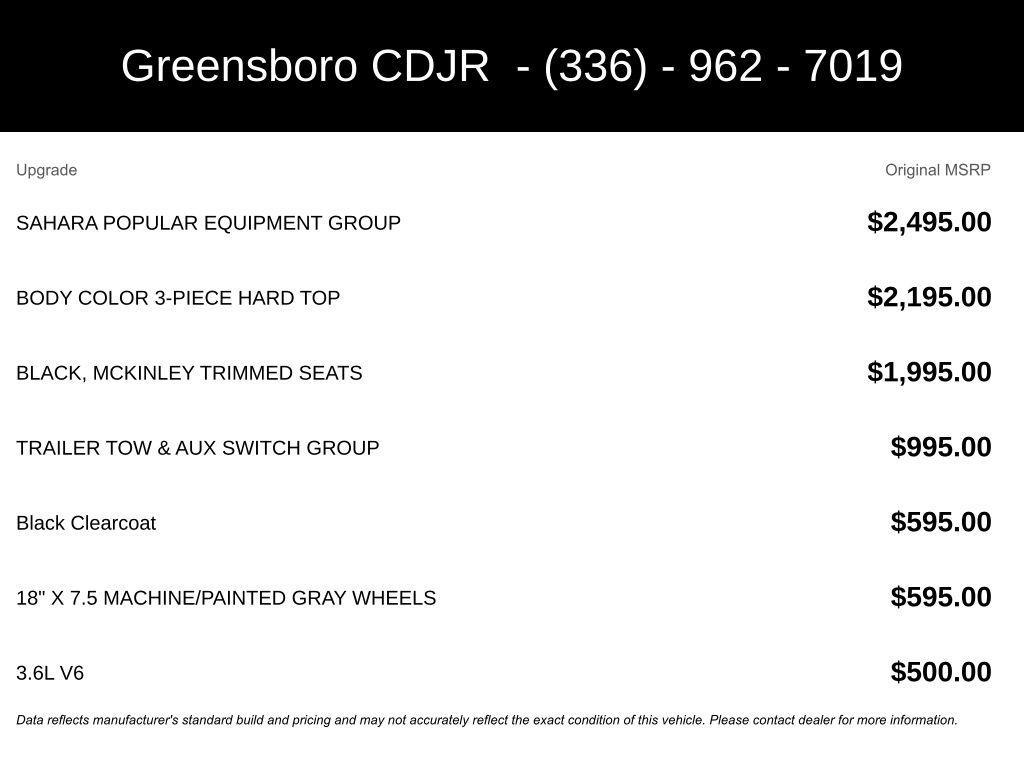 new 2026 Jeep Wrangler car, priced at $53,851