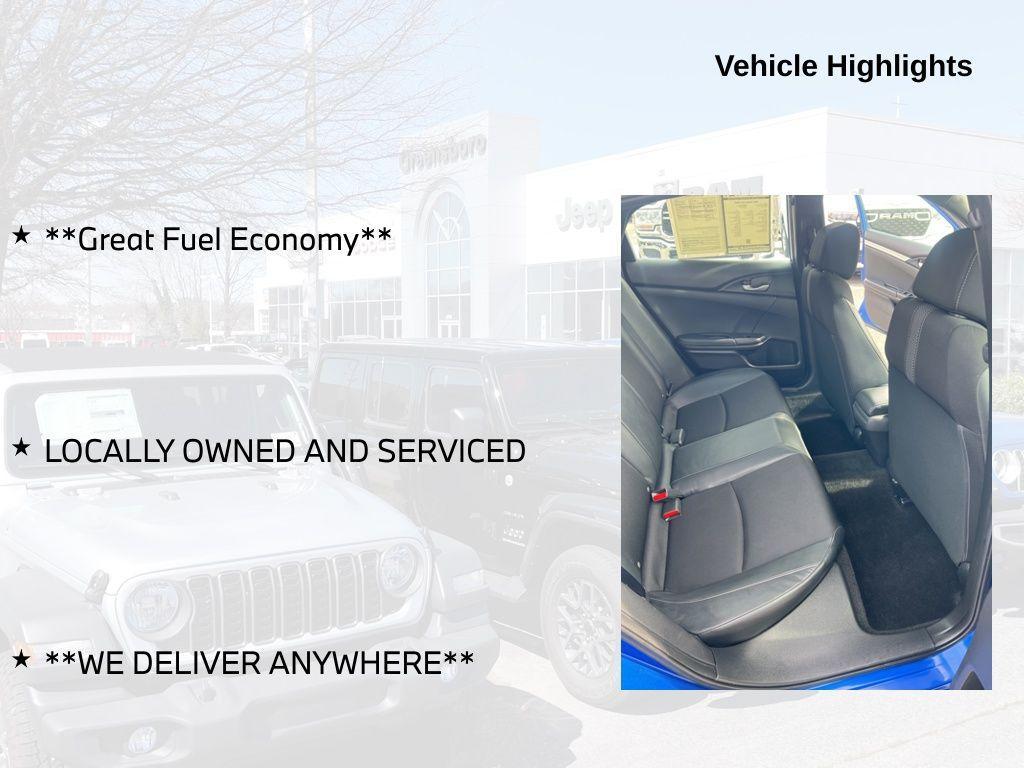 used 2019 Honda Civic car, priced at $15,000