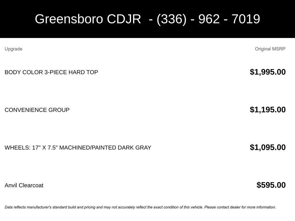 new 2025 Jeep Gladiator car, priced at $47,236