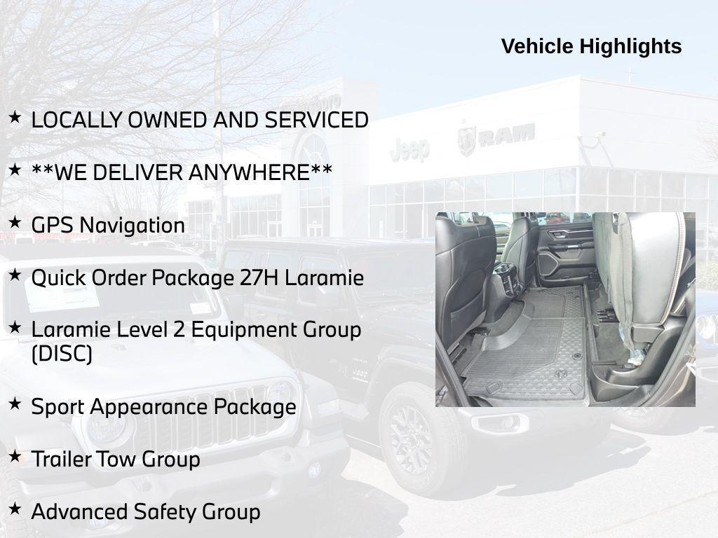 used 2022 Ram 1500 car, priced at $34,700