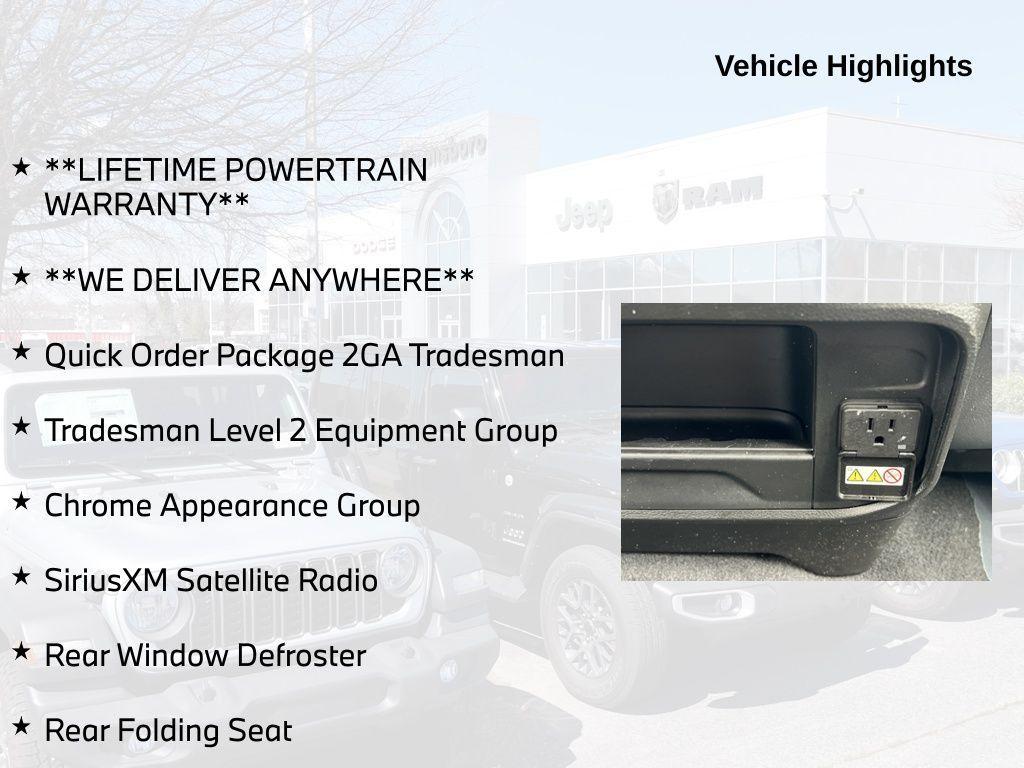 used 2024 Ram 2500 car, priced at $40,000