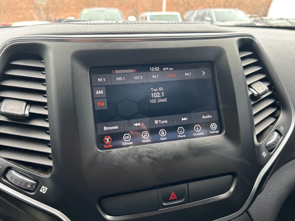 used 2020 Jeep Cherokee car, priced at $12,000