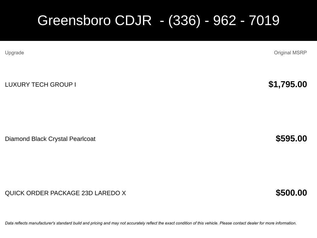 new 2025 Jeep Grand Cherokee L car, priced at $37,469