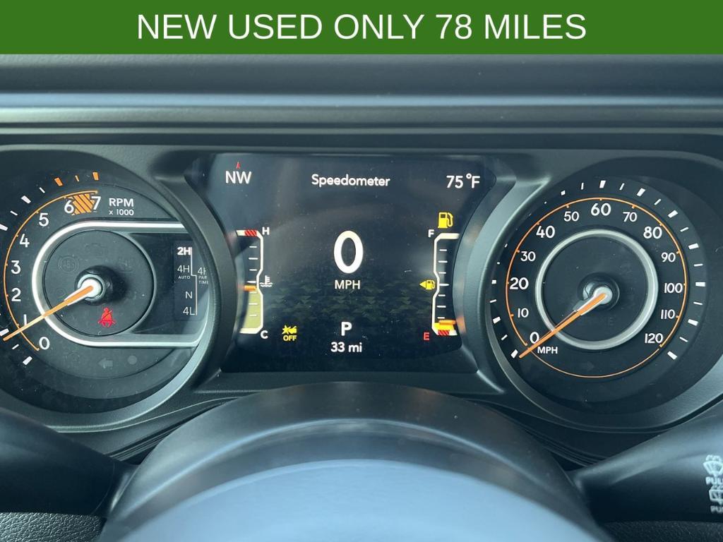 used 2025 Jeep Wrangler car, priced at $51,500