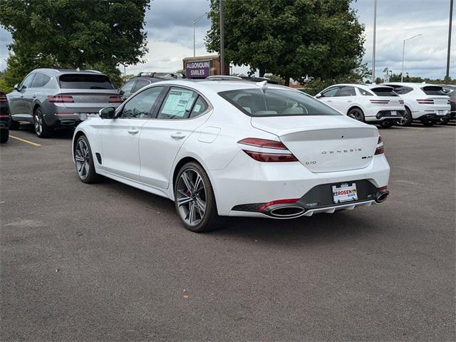 used 2025 Genesis G70 car, priced at $45,999