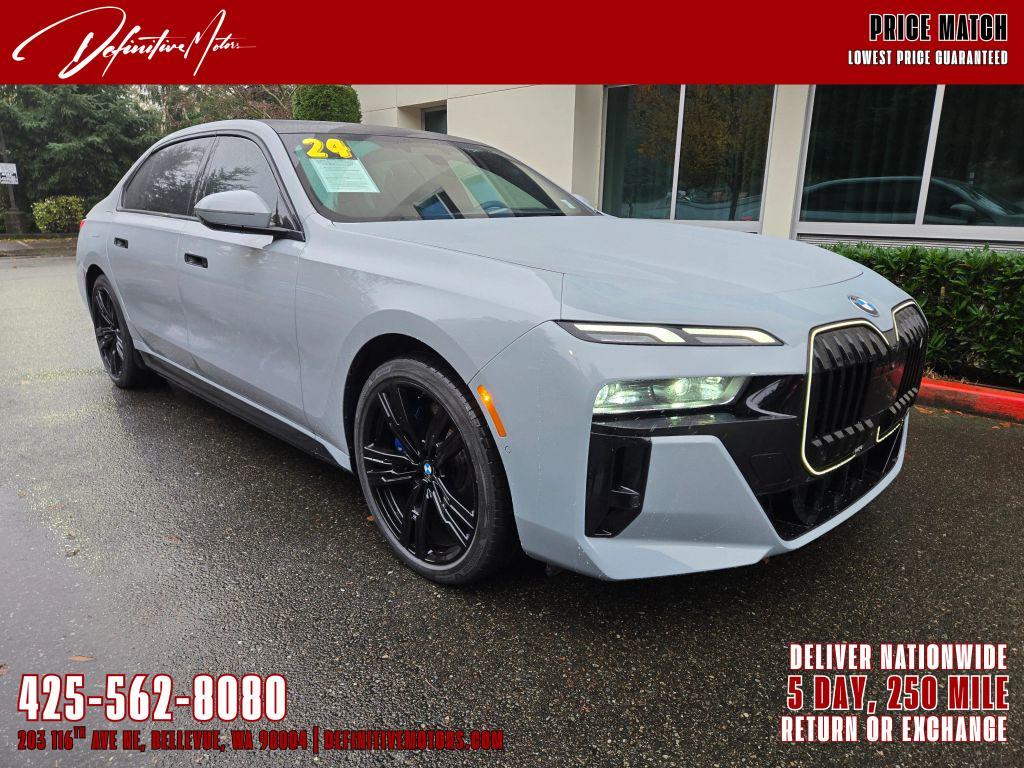 used 2024 BMW i7 car, priced at $78,990