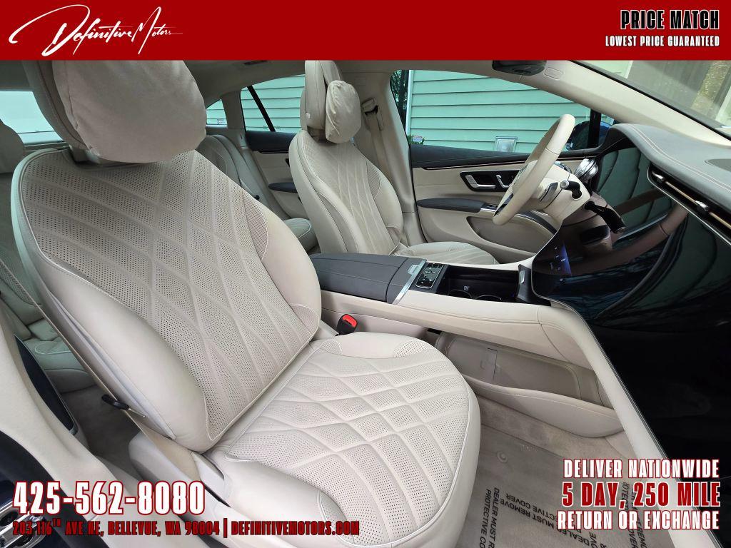 used 2022 Mercedes-Benz EQS 580 car, priced at $47,990