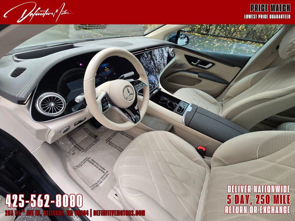 used 2022 Mercedes-Benz EQS 580 car, priced at $47,990