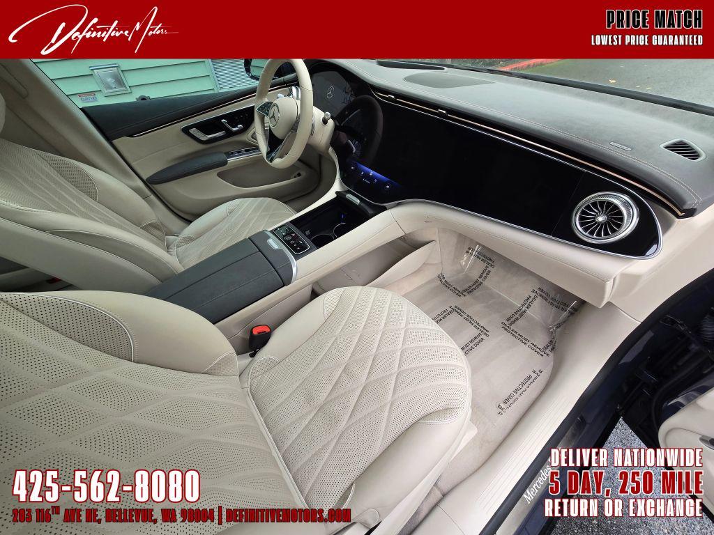 used 2022 Mercedes-Benz EQS 580 car, priced at $47,990