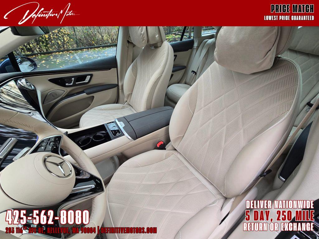 used 2022 Mercedes-Benz EQS 580 car, priced at $47,990
