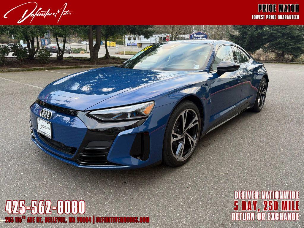 used 2022 Audi e-tron GT car, priced at $43,990