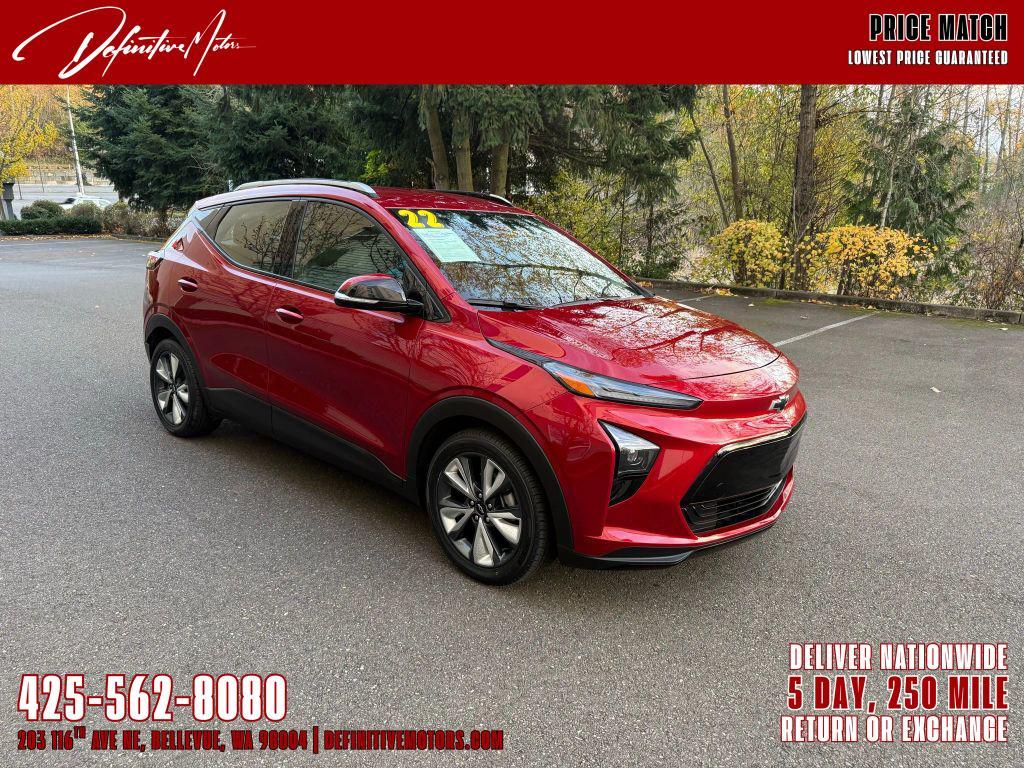 used 2022 Chevrolet Bolt EUV car, priced at $19,990