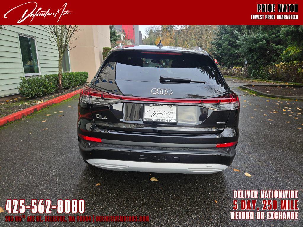 used 2022 Audi Q4 e-tron car, priced at $28,480