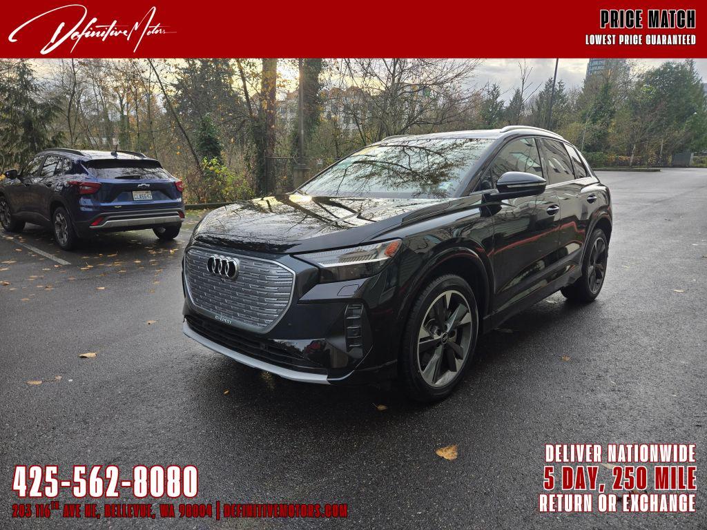 used 2022 Audi Q4 e-tron car, priced at $28,480