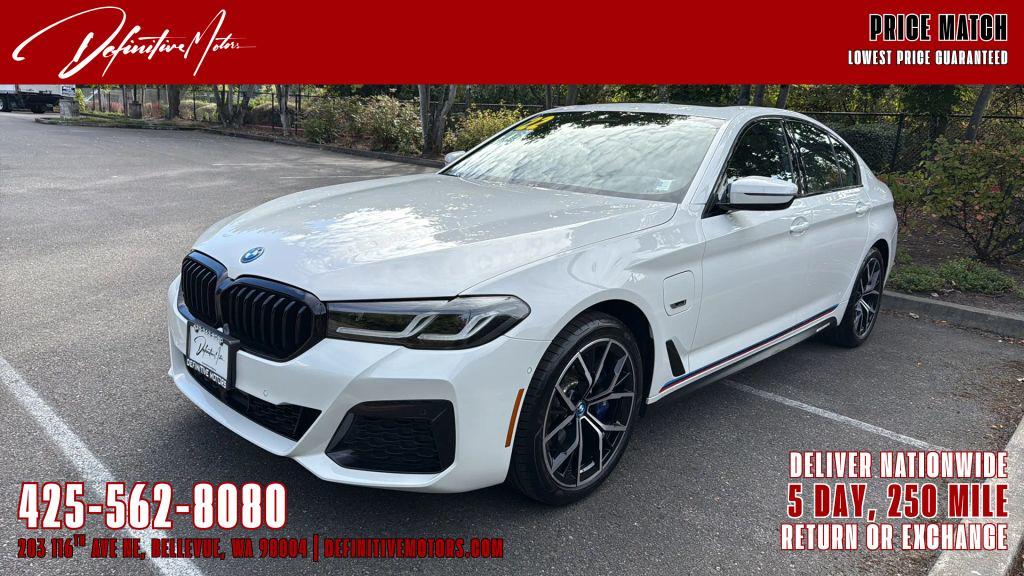 used 2022 BMW 530e car, priced at $36,880