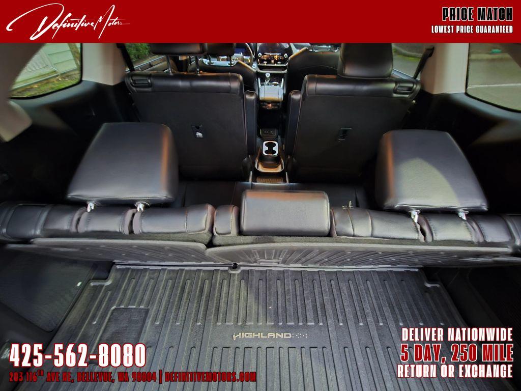 used 2021 Toyota Highlander Hybrid car, priced at $39,880