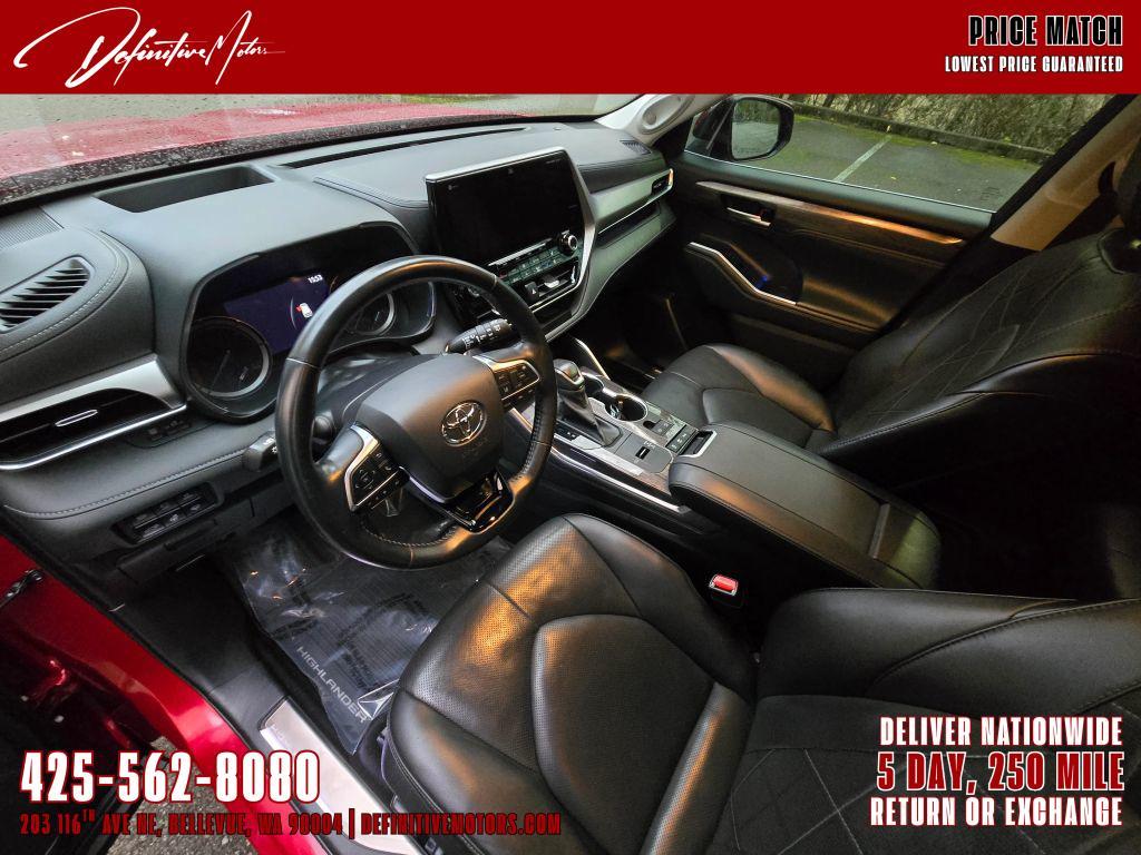 used 2021 Toyota Highlander Hybrid car, priced at $39,880