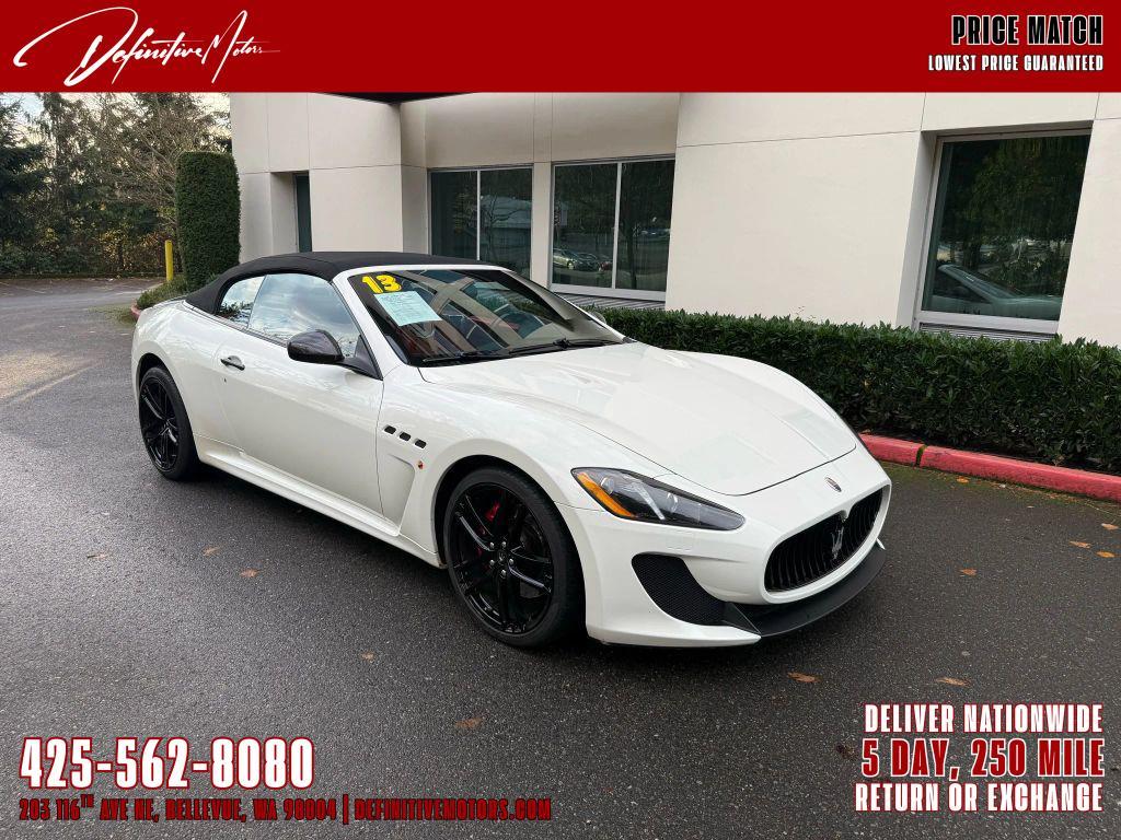 used 2013 Maserati GranTurismo car, priced at $41,990
