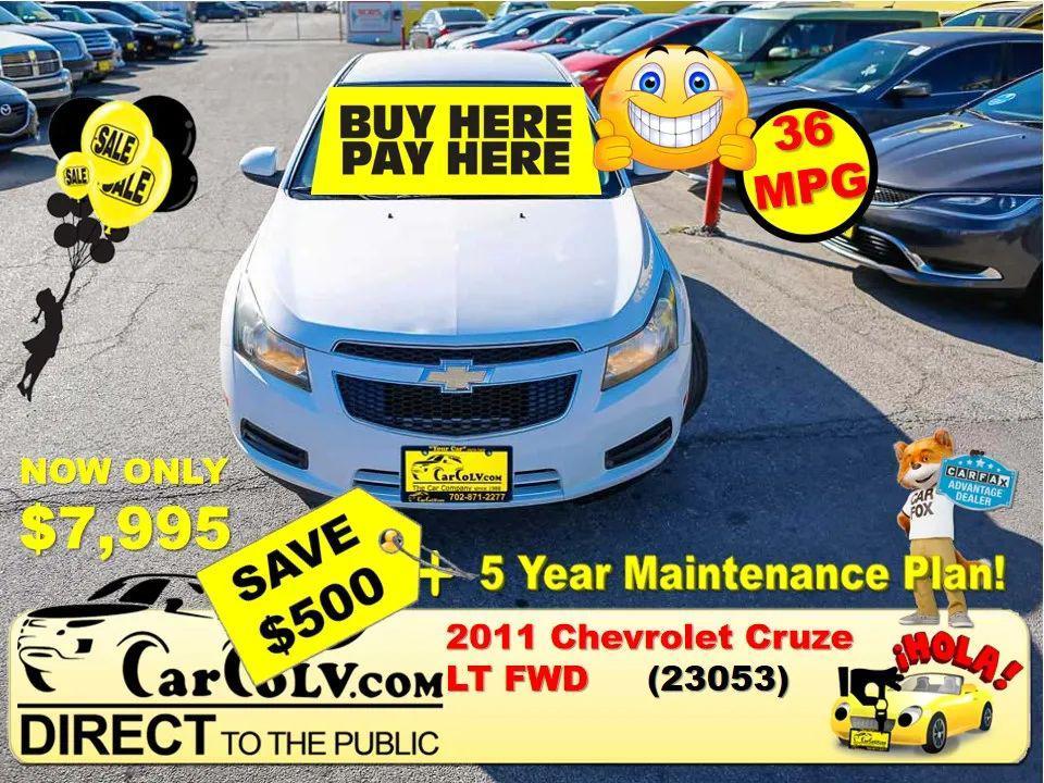 used 2011 Chevrolet Cruze car, priced at $7,995