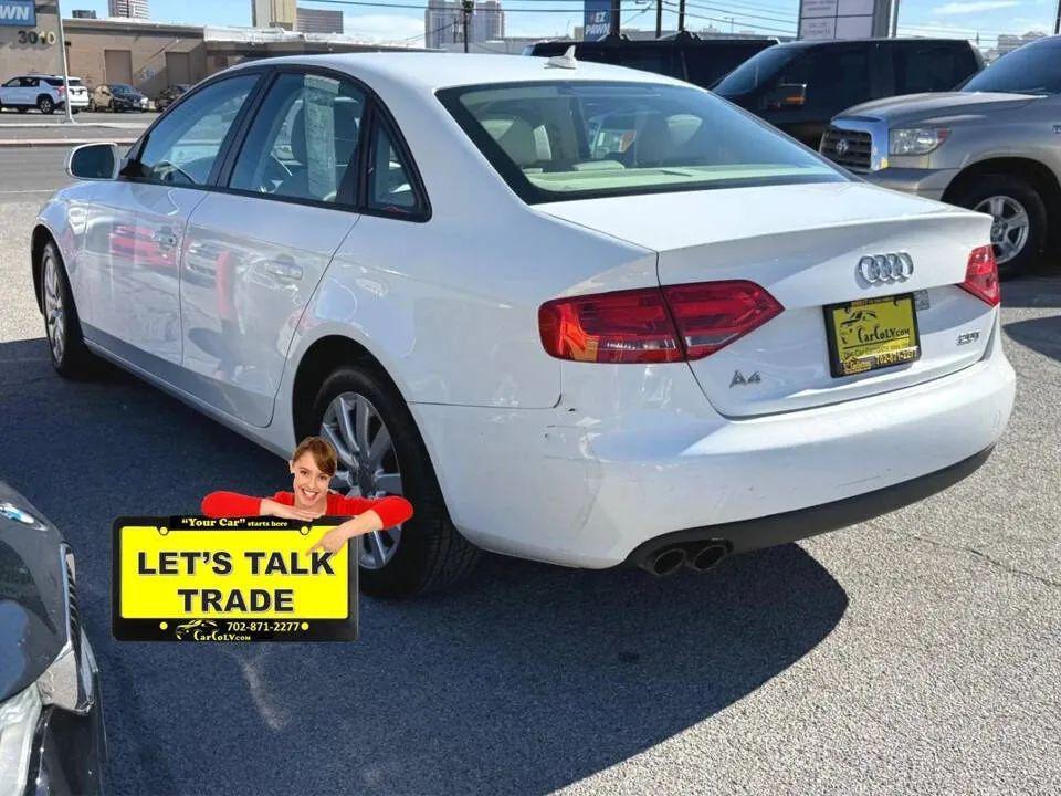 used 2012 Audi A4 car, priced at $7,495
