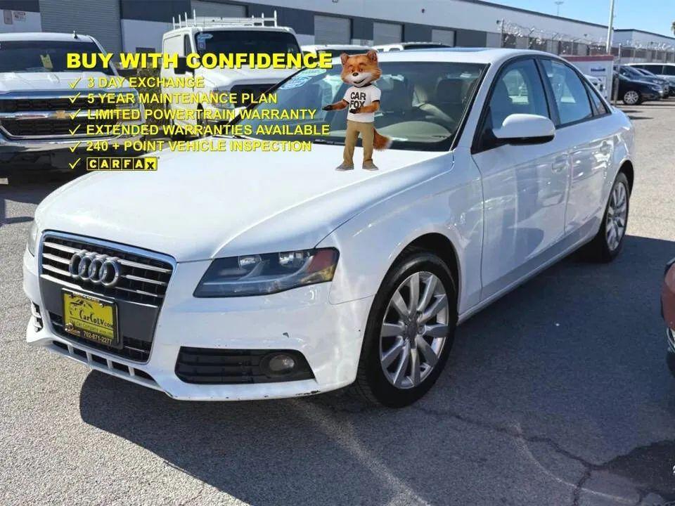 used 2012 Audi A4 car, priced at $7,495