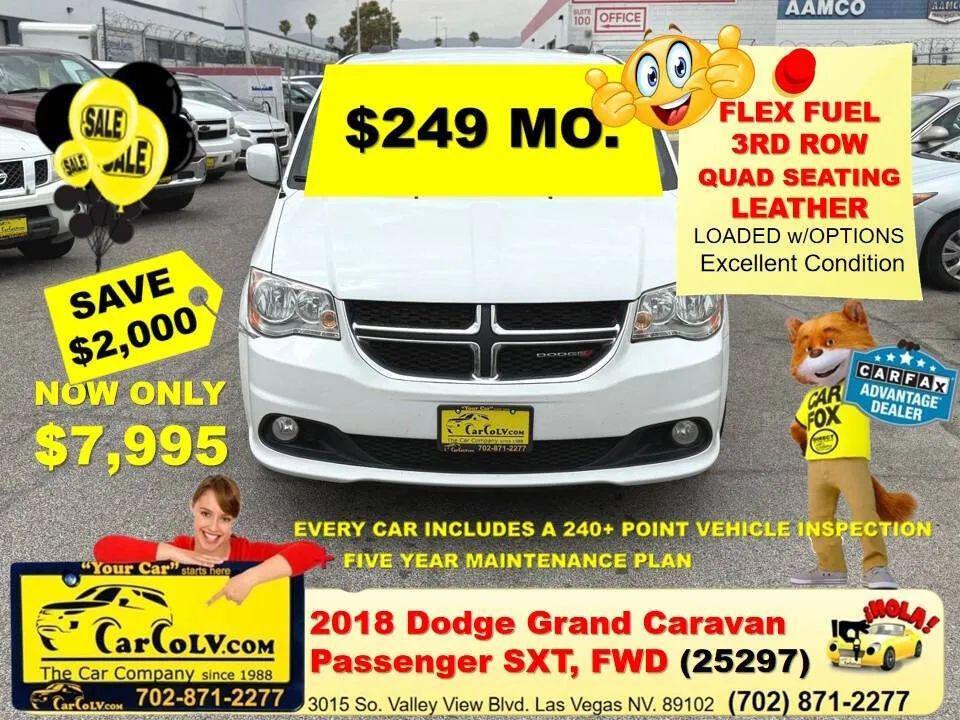 used 2018 Dodge Grand Caravan car, priced at $7,995