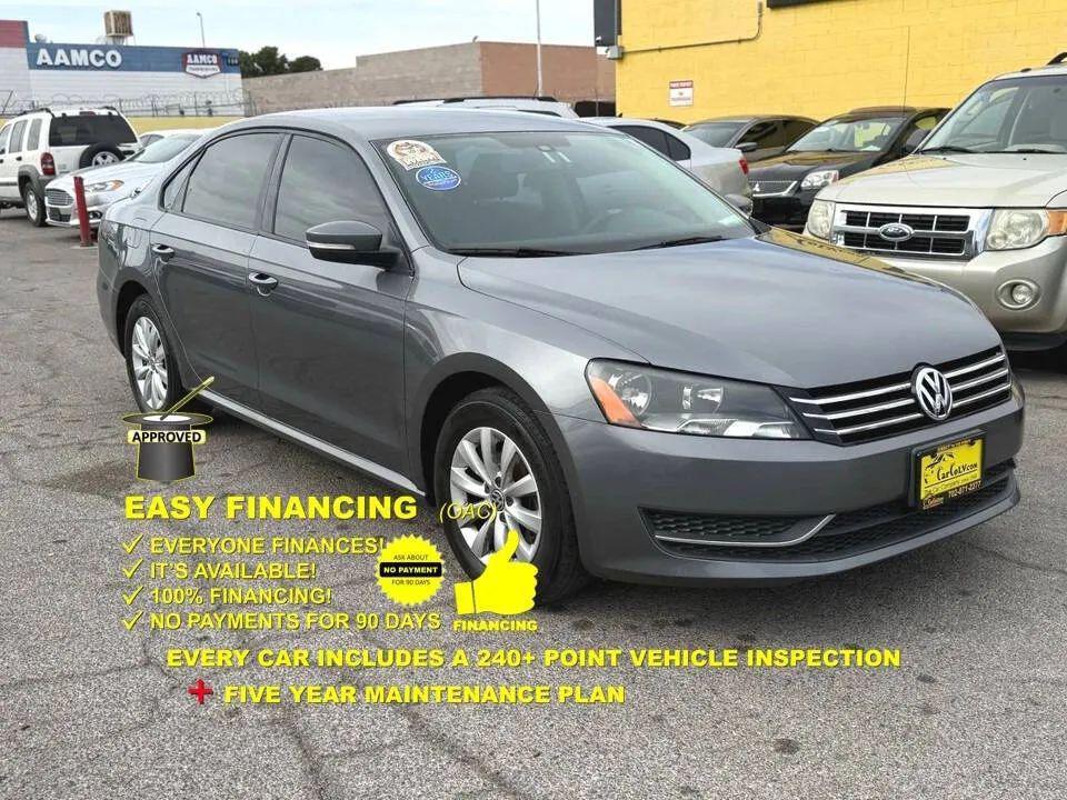 used 2013 Volkswagen Passat car, priced at $6,995