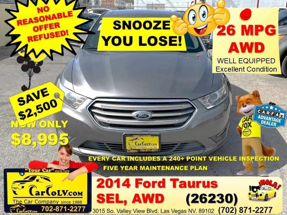 used 2014 Ford Taurus car, priced at $8,995