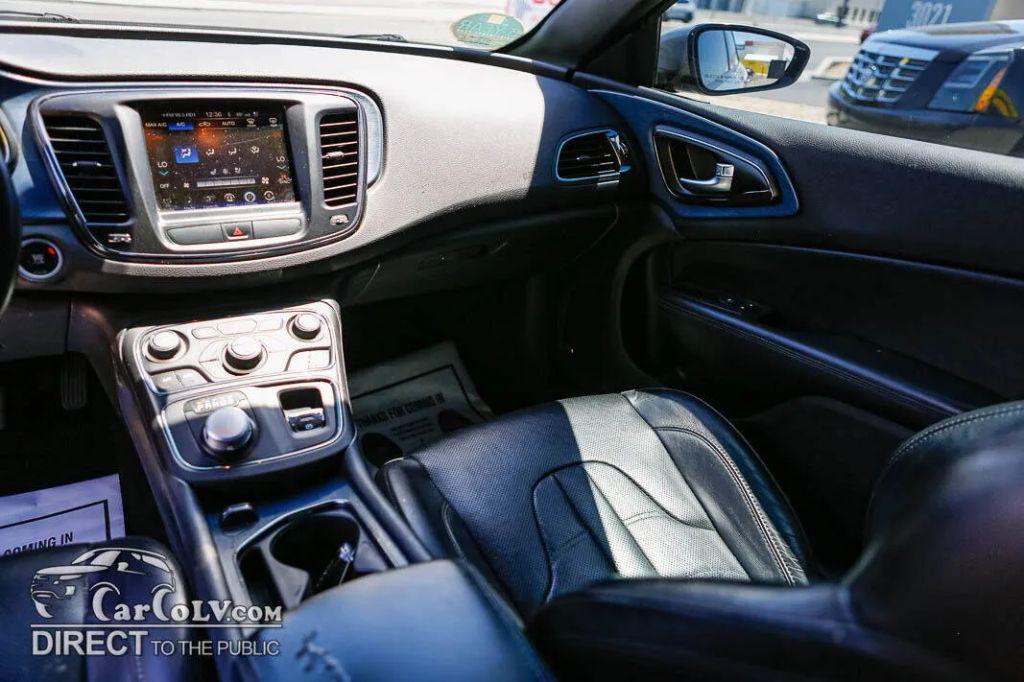 used 2016 Chrysler 200 car, priced at $9,955