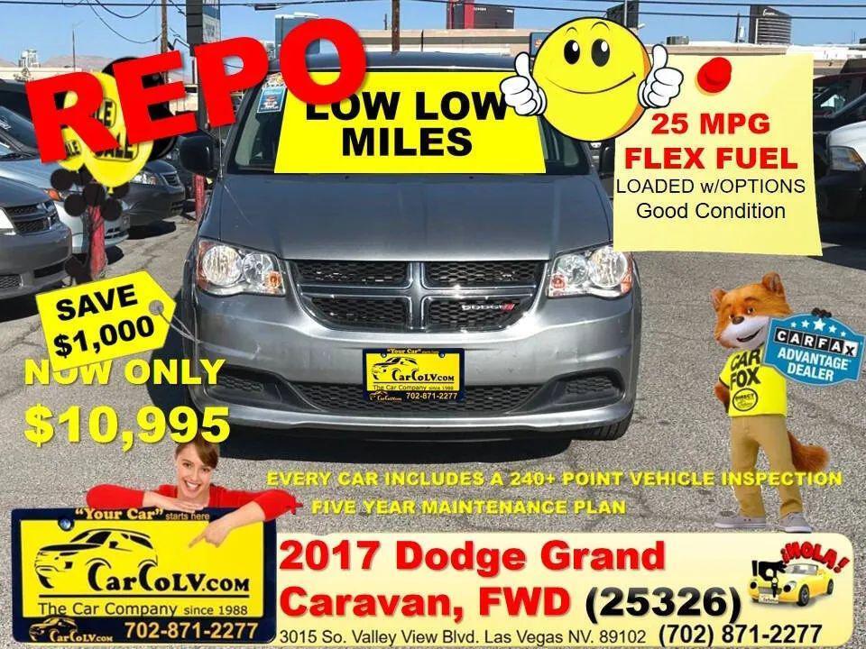 used 2017 Dodge Grand Caravan car, priced at $10,995