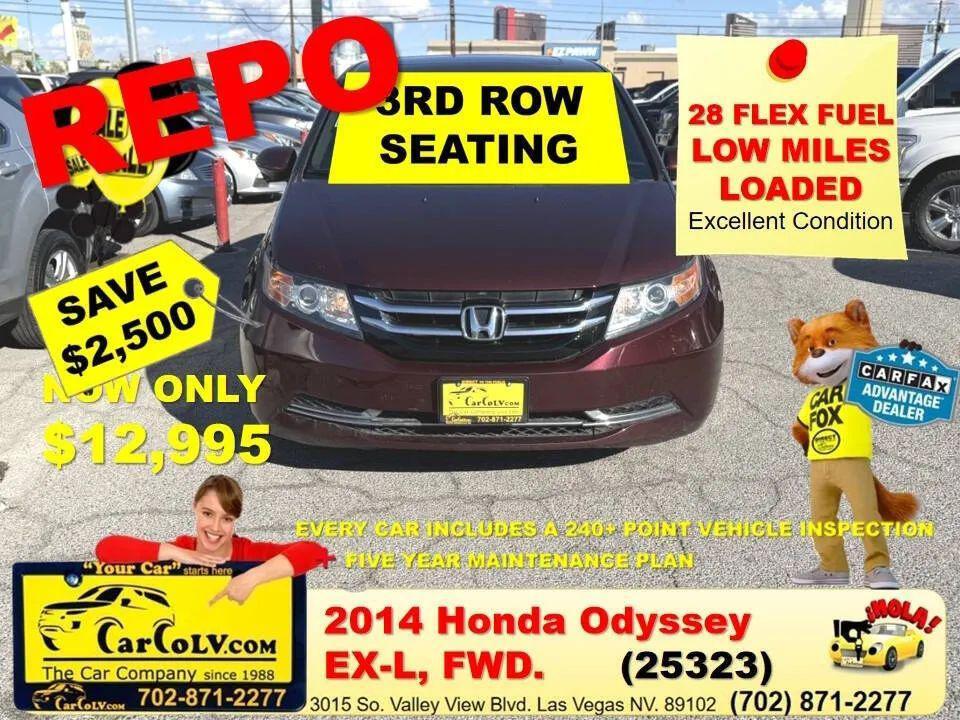 used 2014 Honda Odyssey car, priced at $12,995
