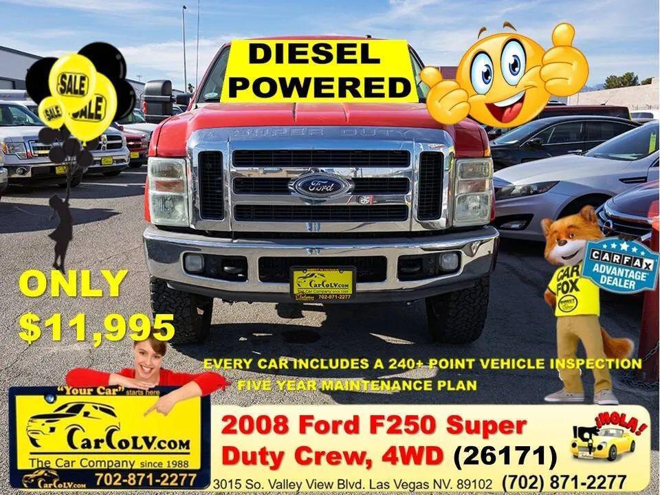 used 2008 Ford F-250 car, priced at $11,995