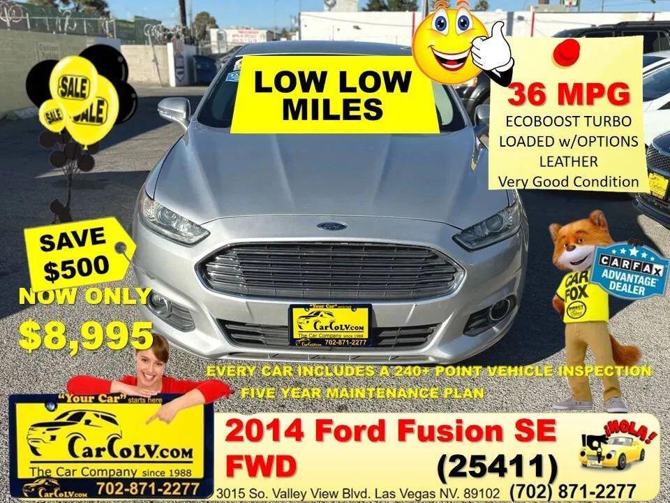 used 2014 Ford Fusion car, priced at $8,995