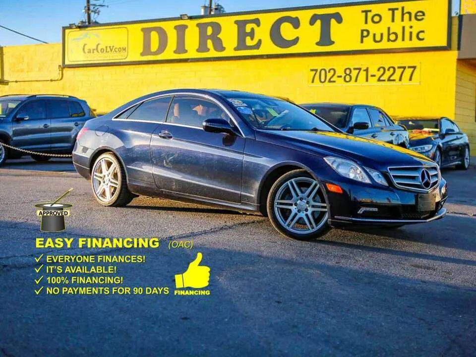 used 2010 Mercedes-Benz E-Class car, priced at $9,495