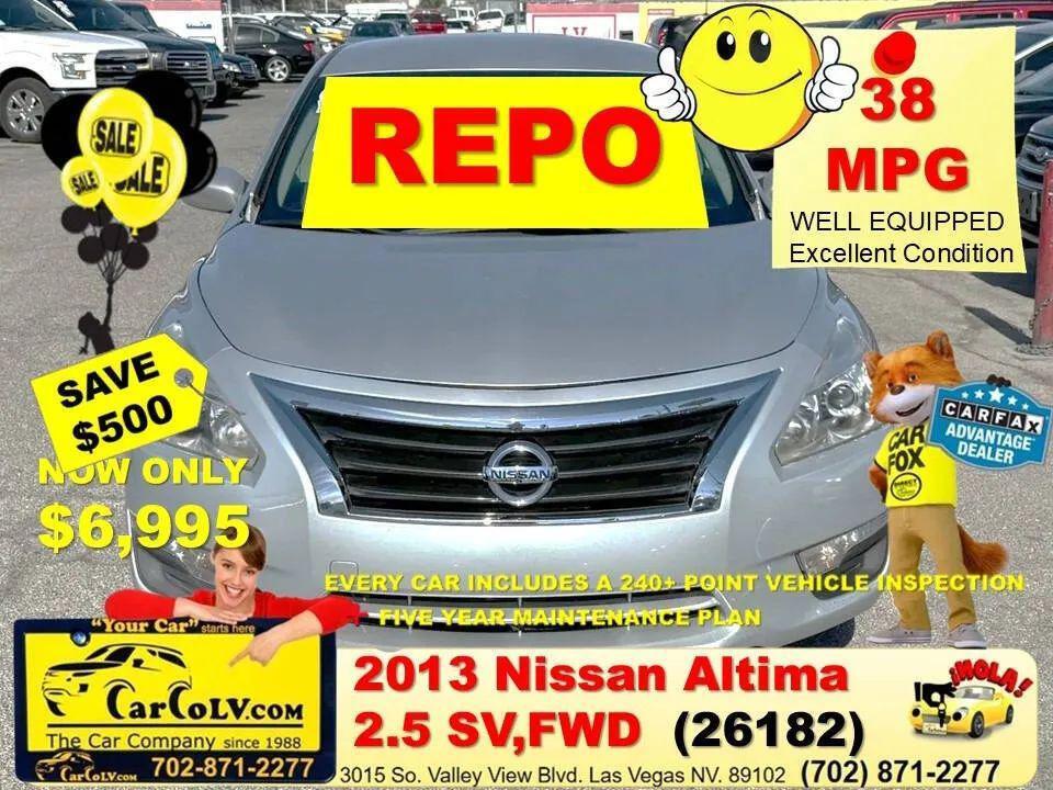 used 2013 Nissan Altima car, priced at $6,995