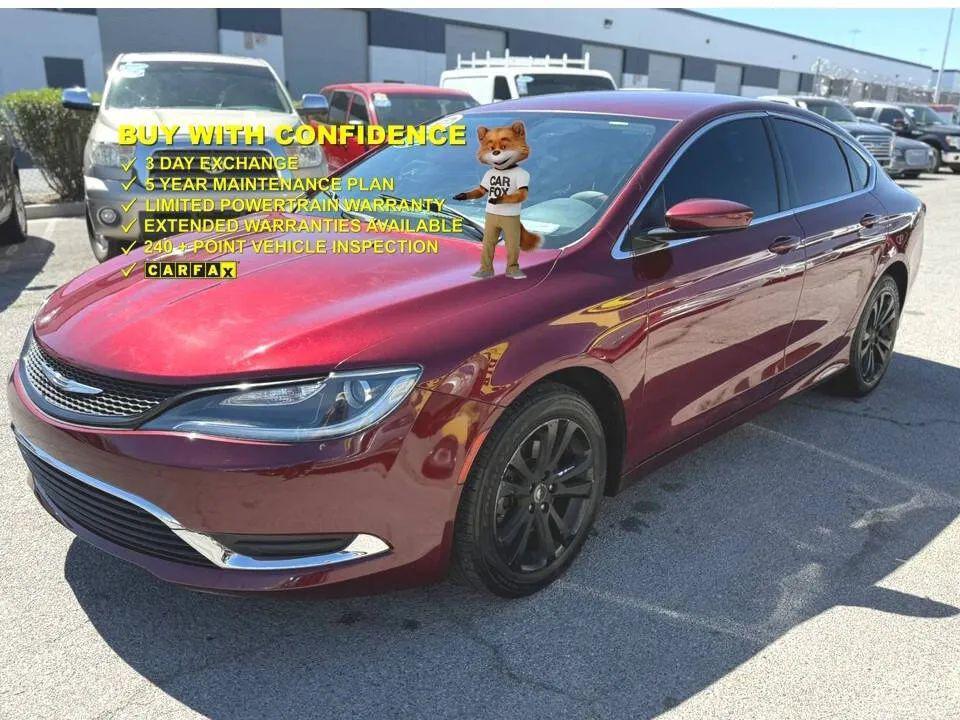 used 2015 Chrysler 200 car, priced at $7,995
