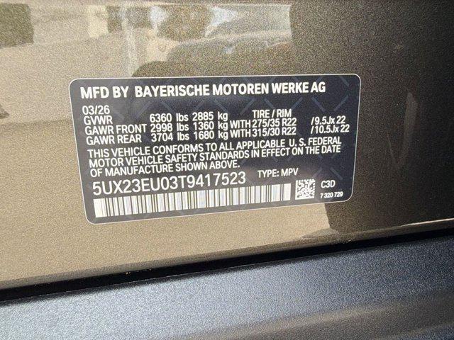 new 2026 BMW X5 car, priced at $84,645