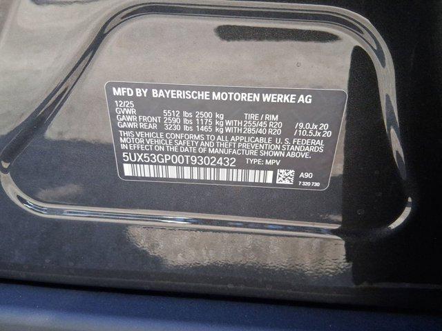 new 2026 BMW X3 car, priced at $59,415