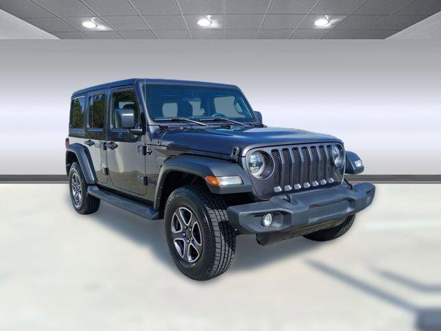 used 2022 Jeep Wrangler Unlimited car, priced at $30,097
