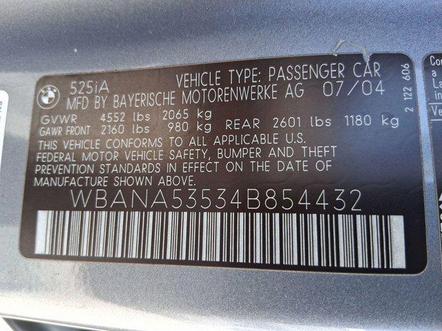 used 2004 BMW 525 car, priced at $4,086
