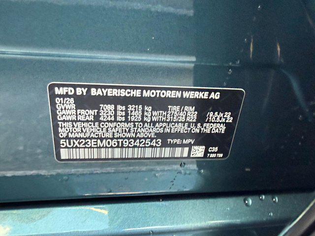 new 2026 BMW X7 car, priced at $100,300