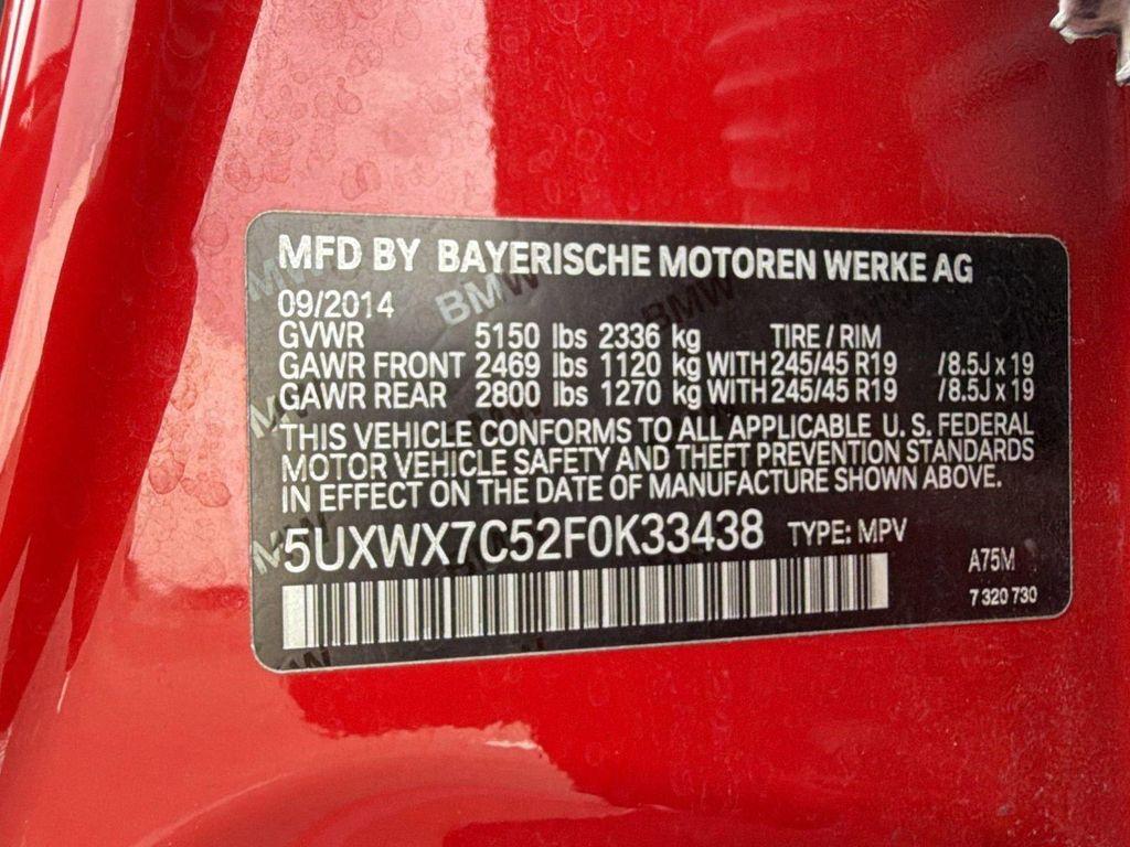 used 2015 BMW X3 car, priced at $14,898